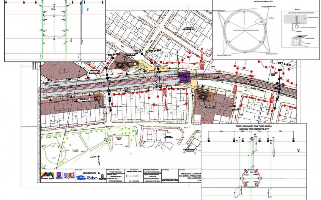 Design of the monitoring plan for the first metro line, within the framework of the integrated public transport system -SITP- for the city of Bogotá (Colombia)